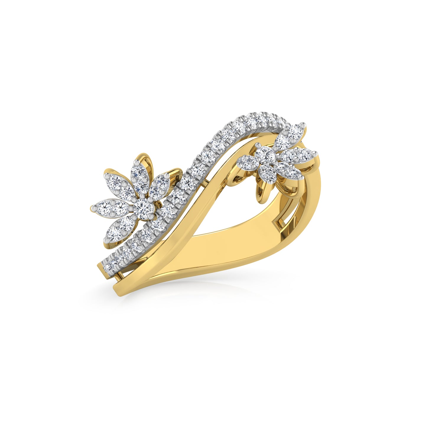 Celestial Crystal Celeste 18Kt Diamond Ring