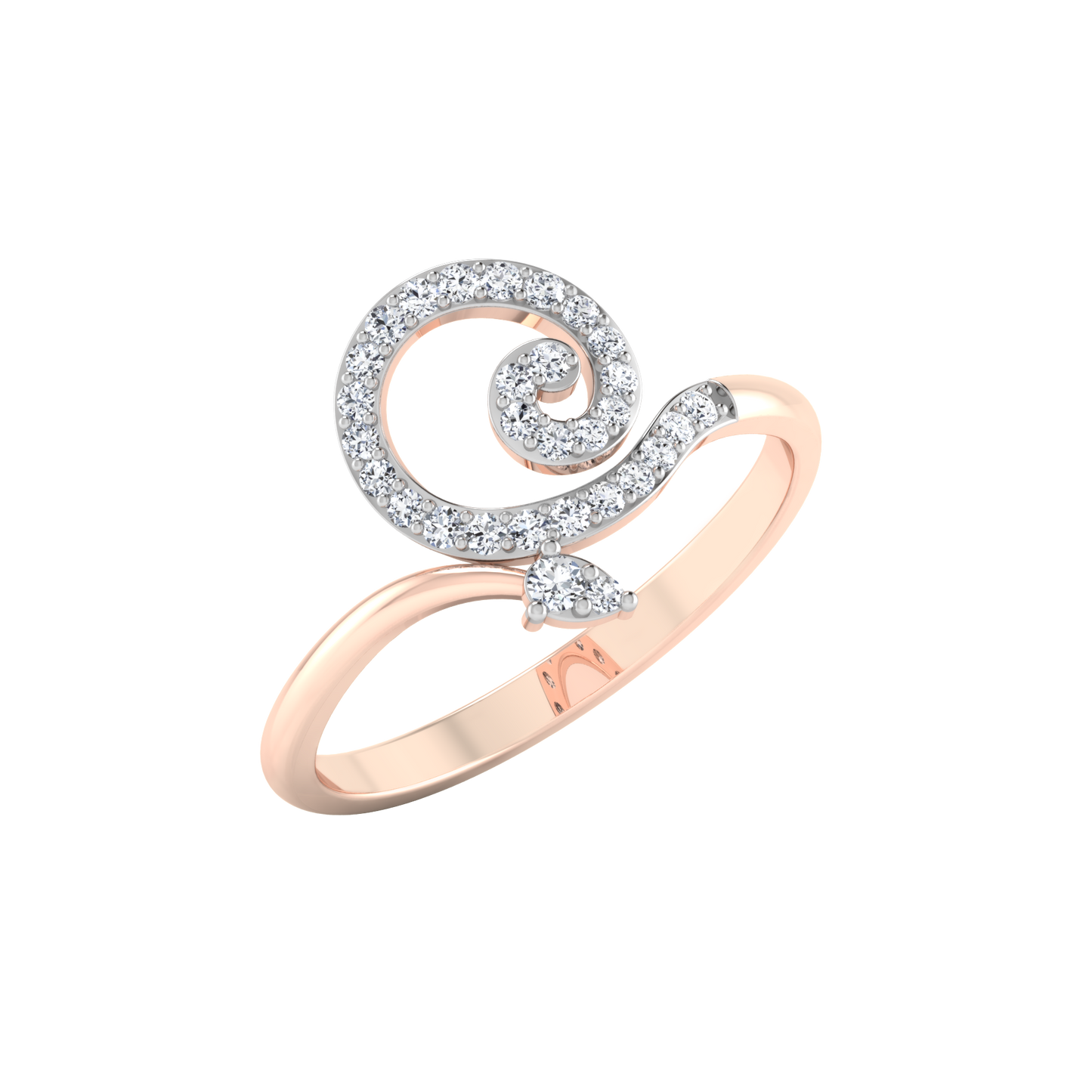 Moonlit Majesty Mosaic 18Kt Diamond Ring