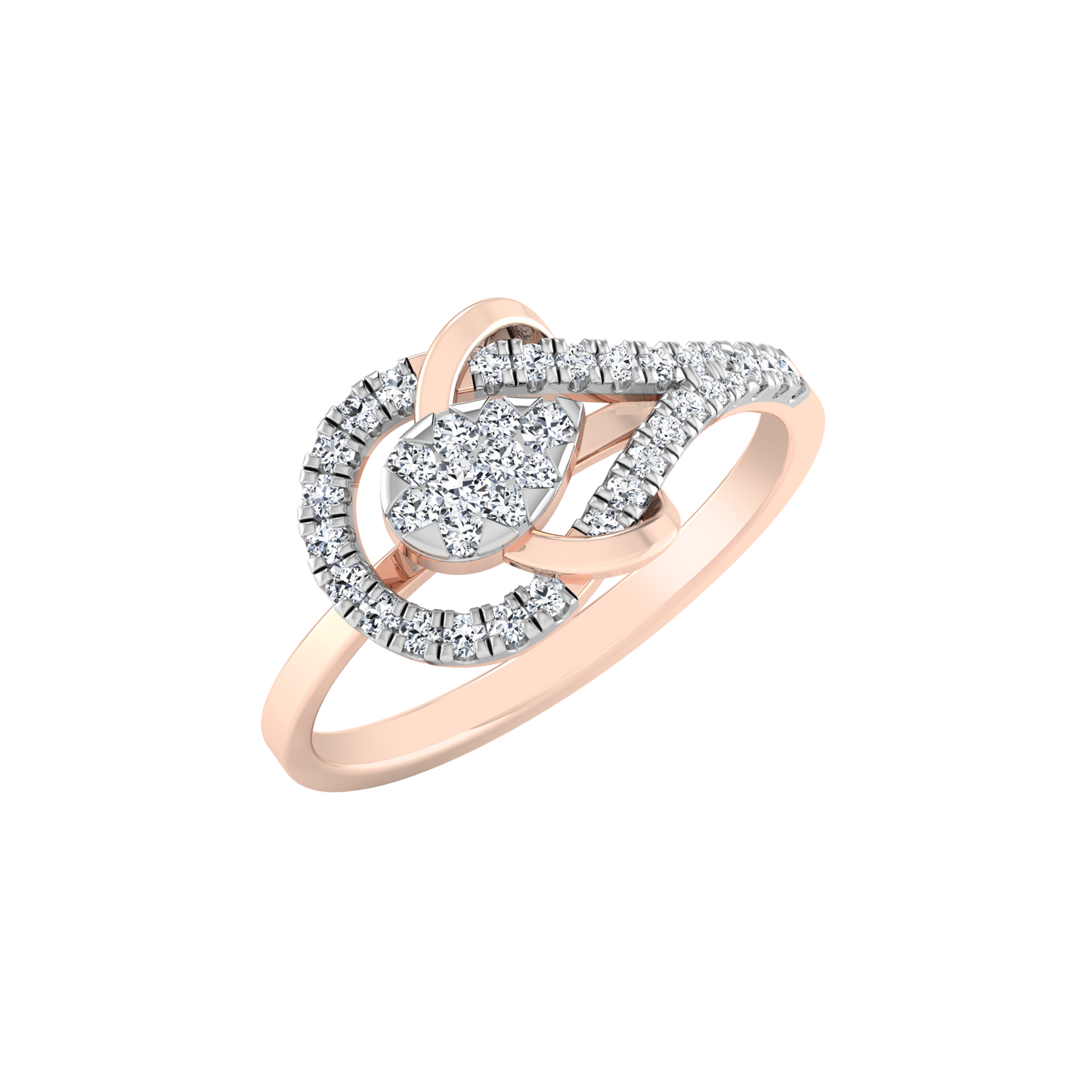 Typhoon Turquoise 18Kt Diamond Ring