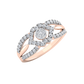 Velvet Vortex Vivacity 18Kt Diamond Ring