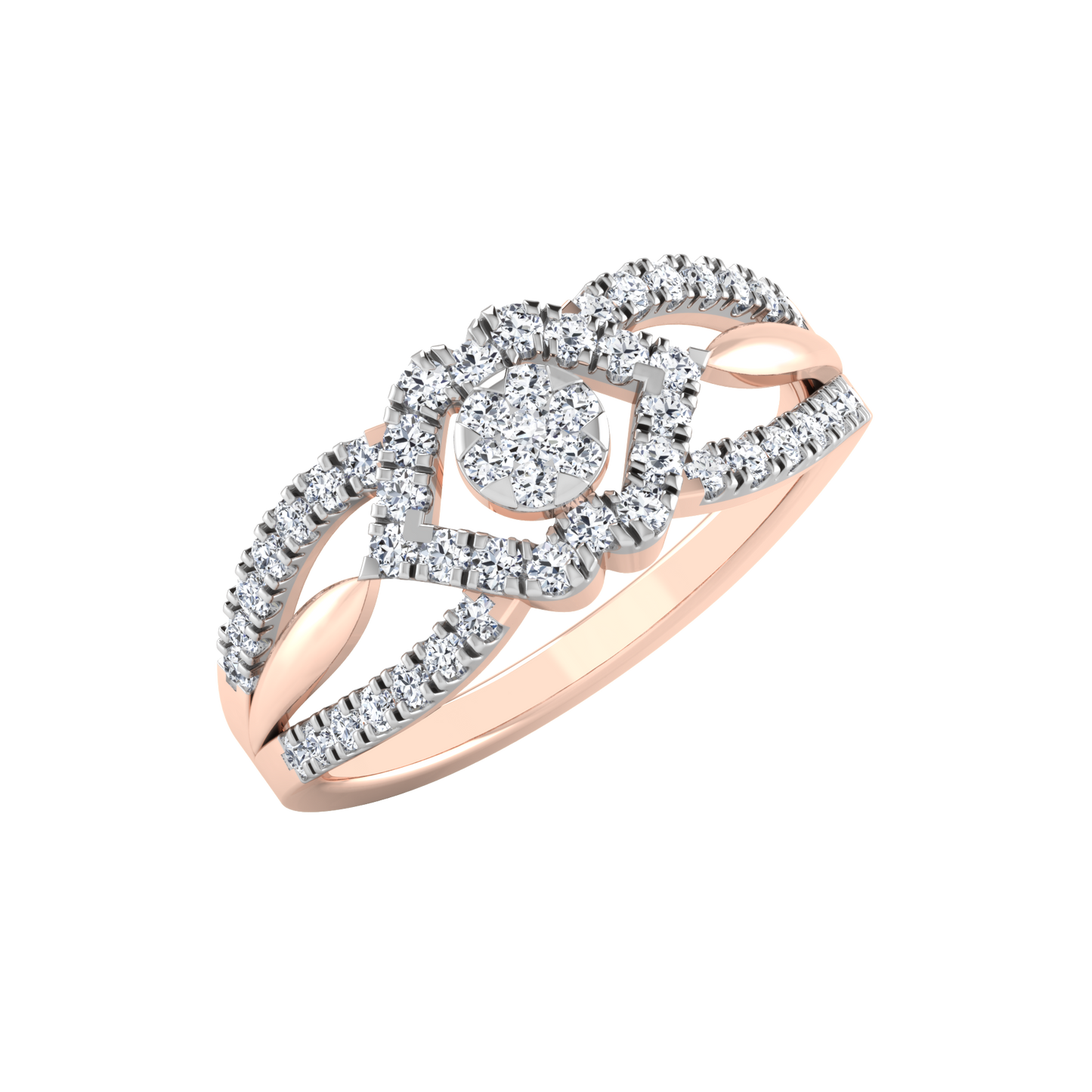 Velvet Vortex Vivacity 18Kt Diamond Ring