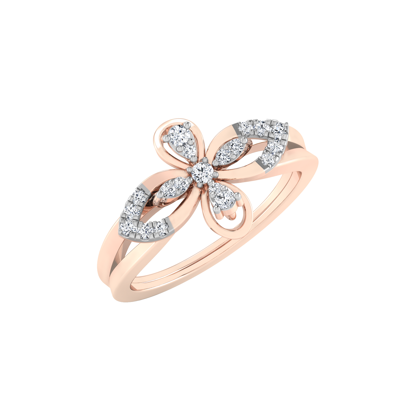 Enchanted Enigma Elegance 14Kt Diamond Ring