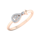 Blushing Blush Bouquet 18Kt Diamond Ring