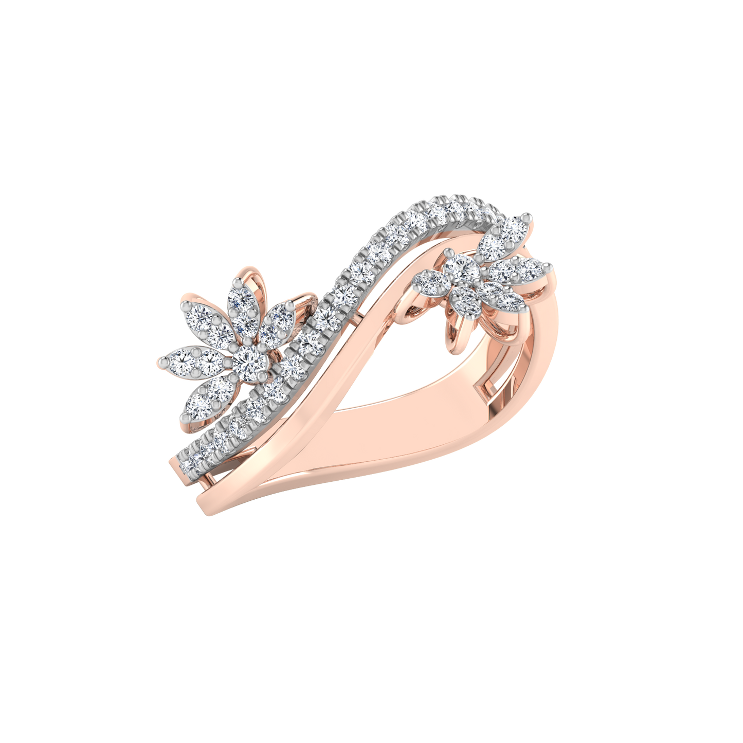 Celestial Crystal Celeste 18Kt Diamond Ring