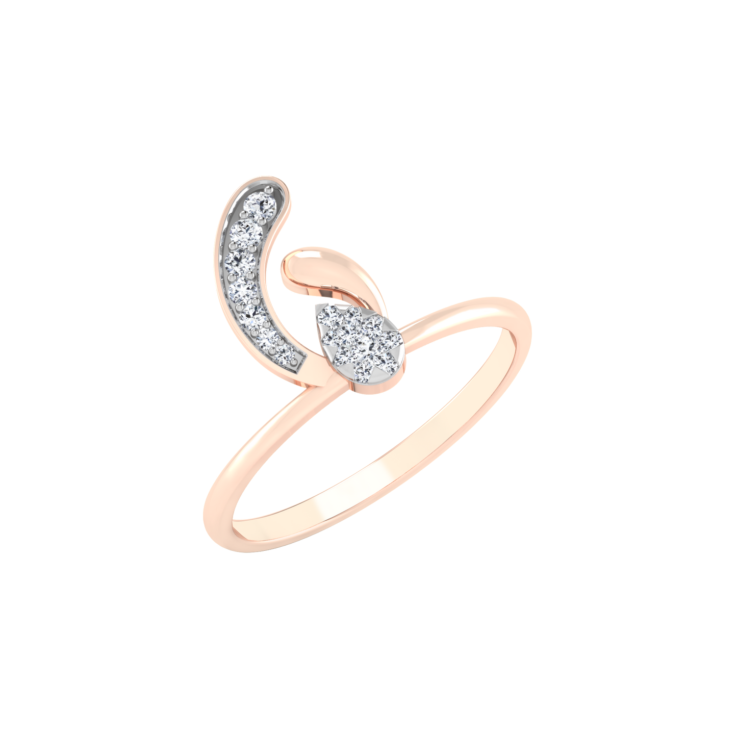 Ember Embrace Everlasting 14Kt Diamond Ring