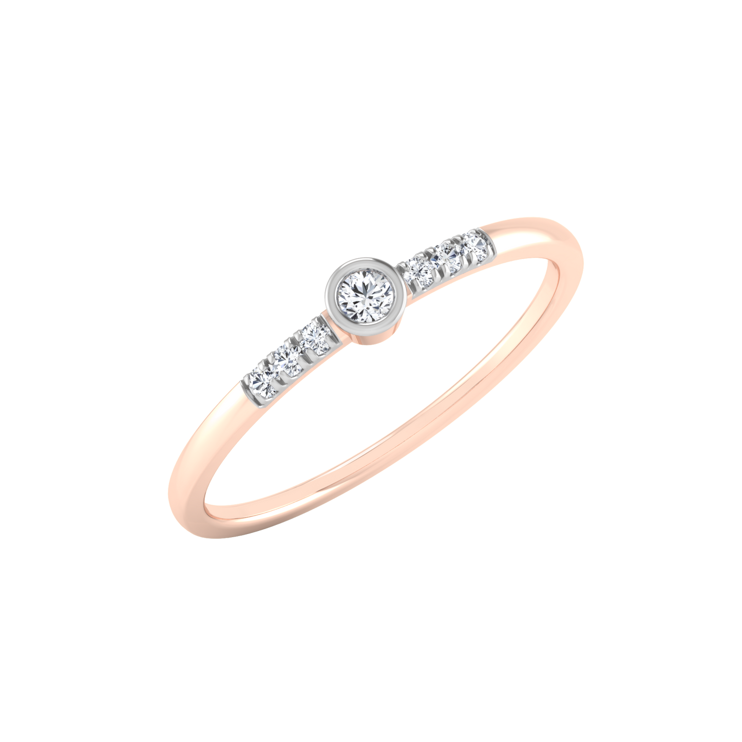 Oceanic 14Kt Diamond Ring