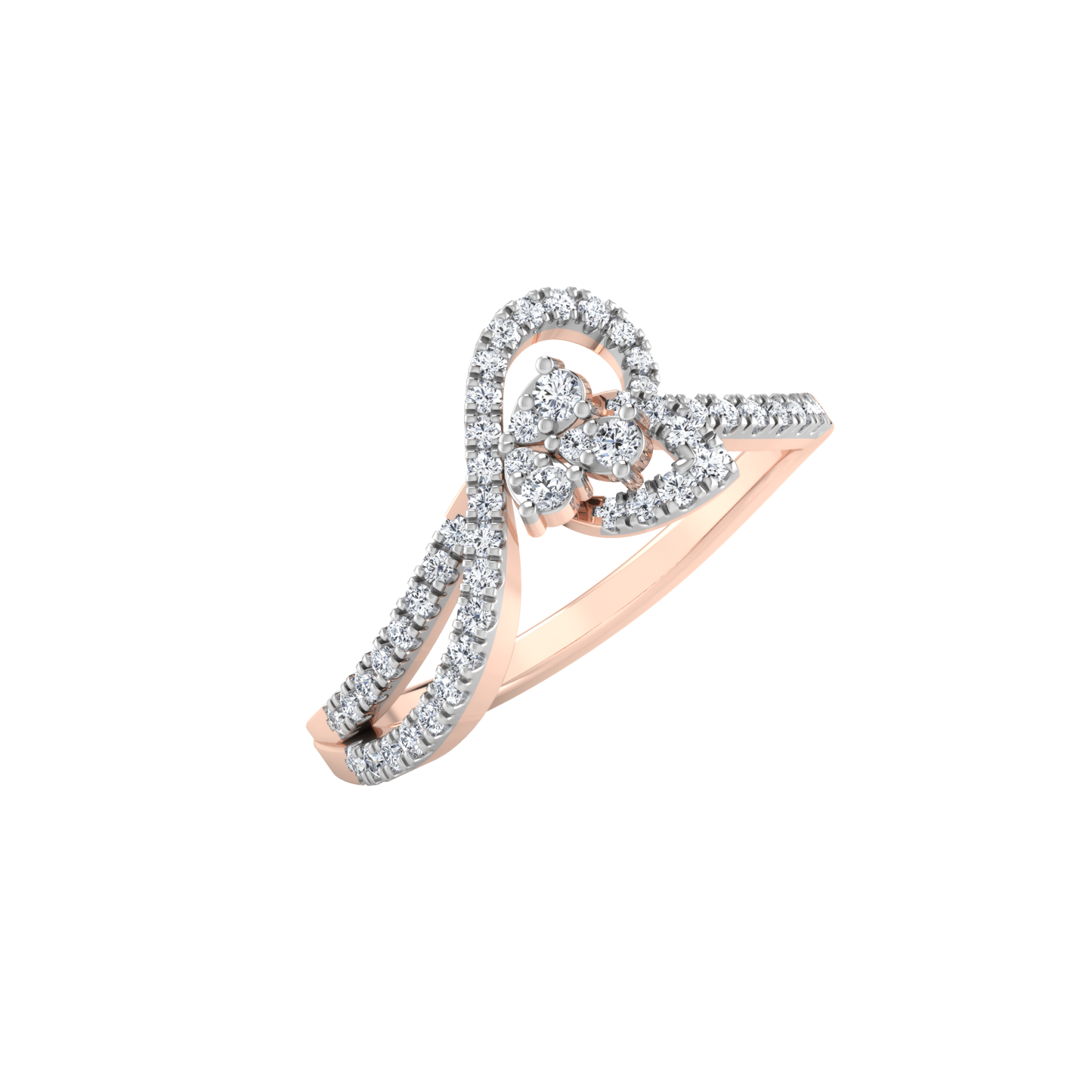 Celestial Chant Serenade 14Kt Diamond Ring