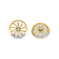 Regal Reflection Earrings 18K