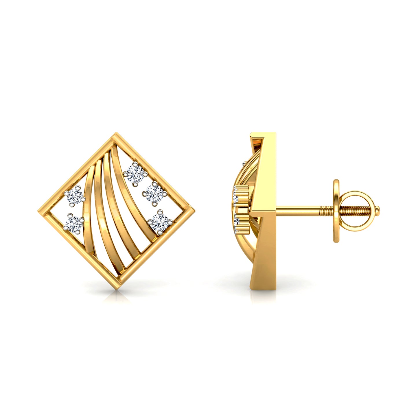 Celestial Chant Earrings 18K