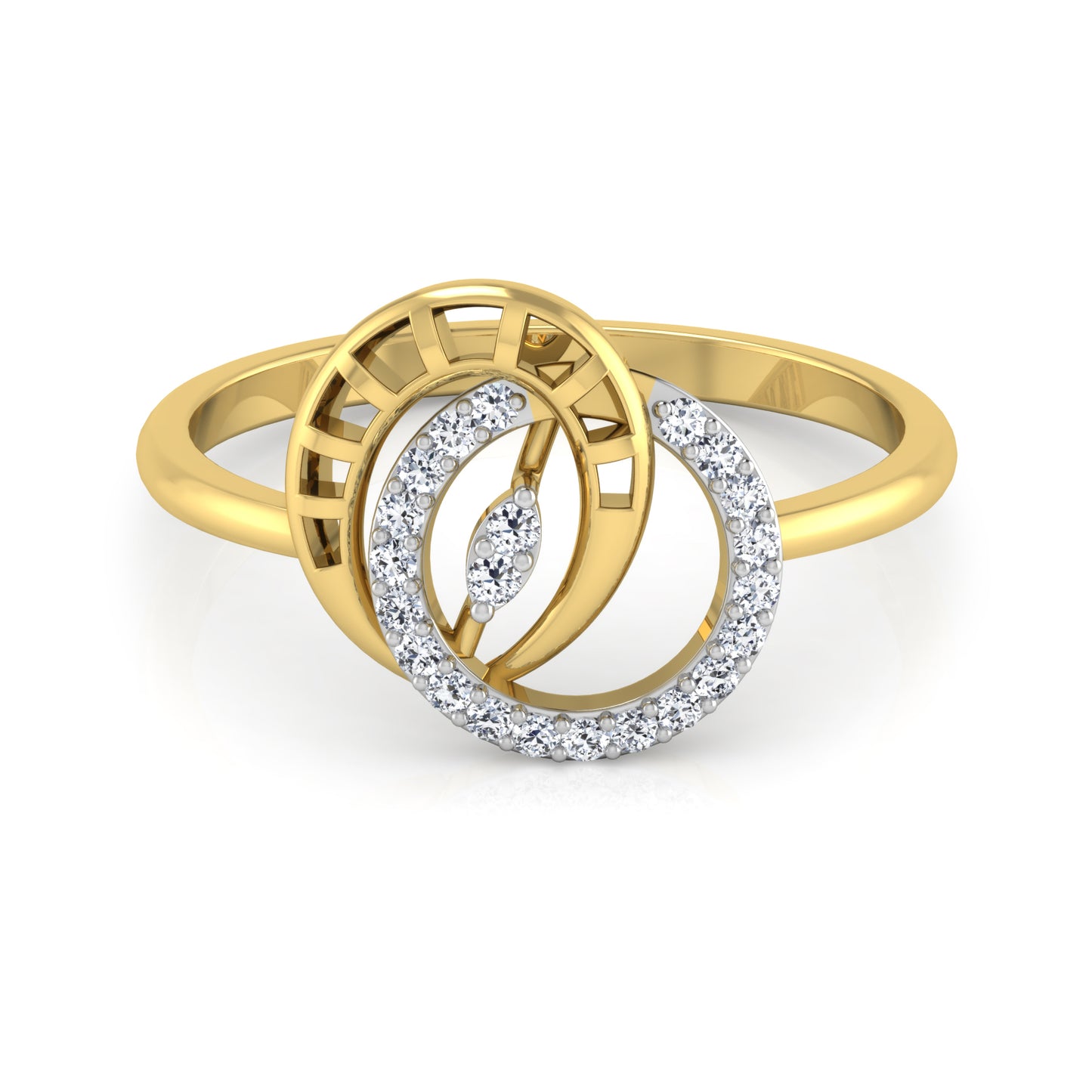 Opulence 14Kt Diamond Ring