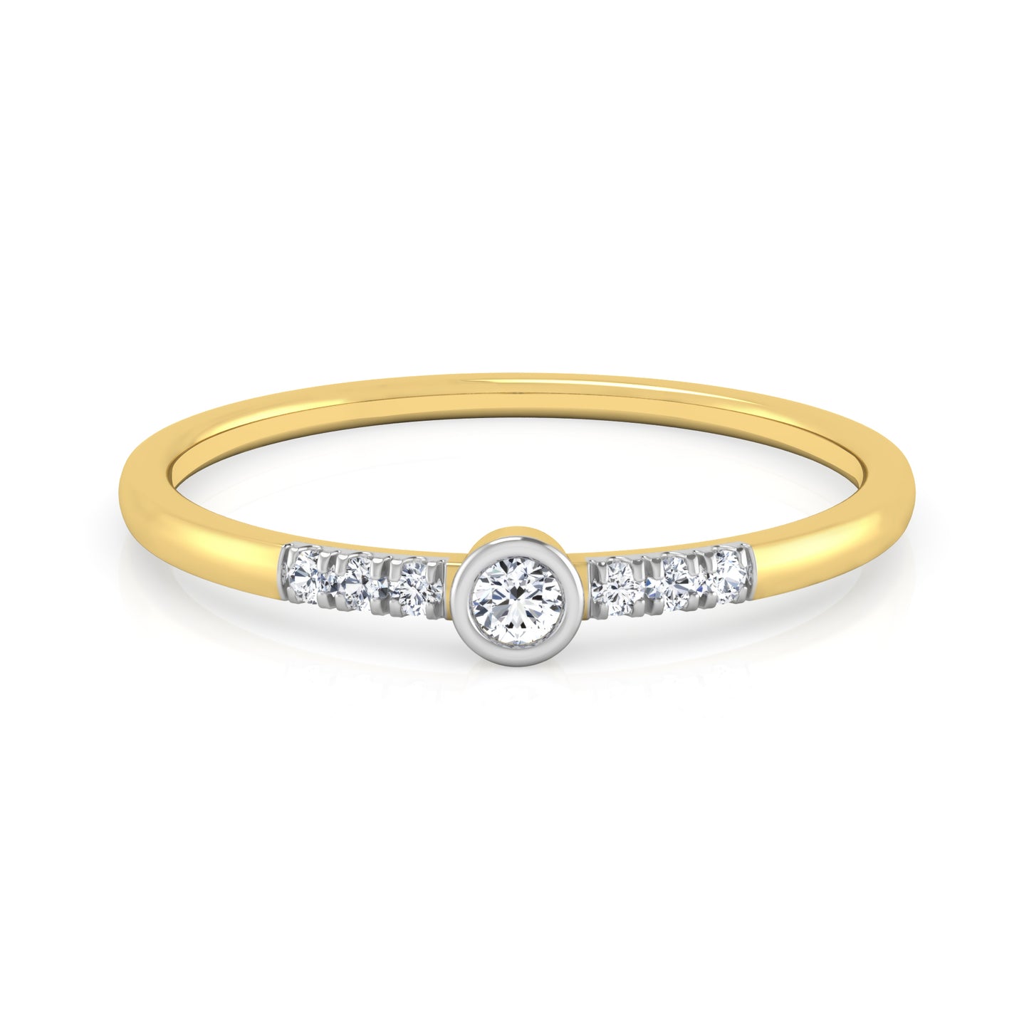 Oceanic 14Kt Diamond Ring