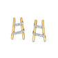 Regal Rosewood Radiance Earrings 18K