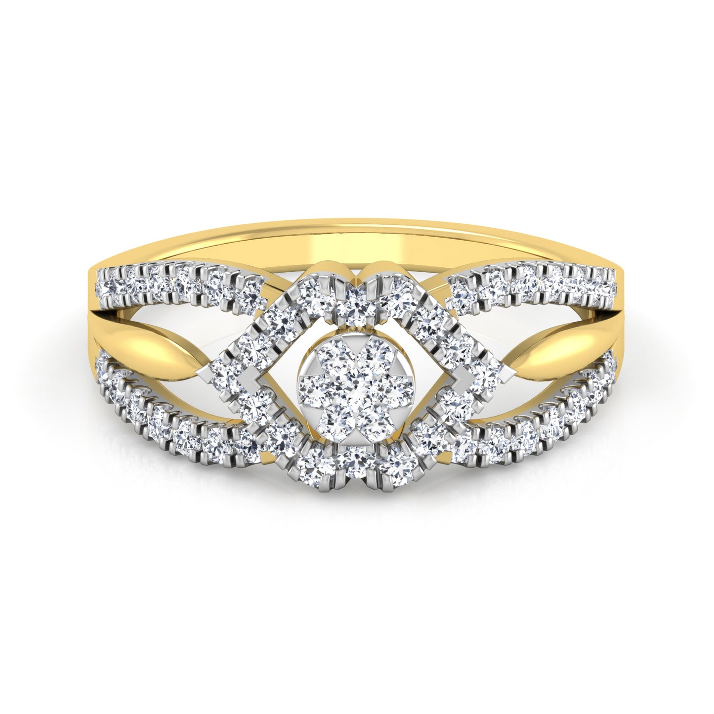 Velvet Vortex Vivacity 18Kt Diamond Ring