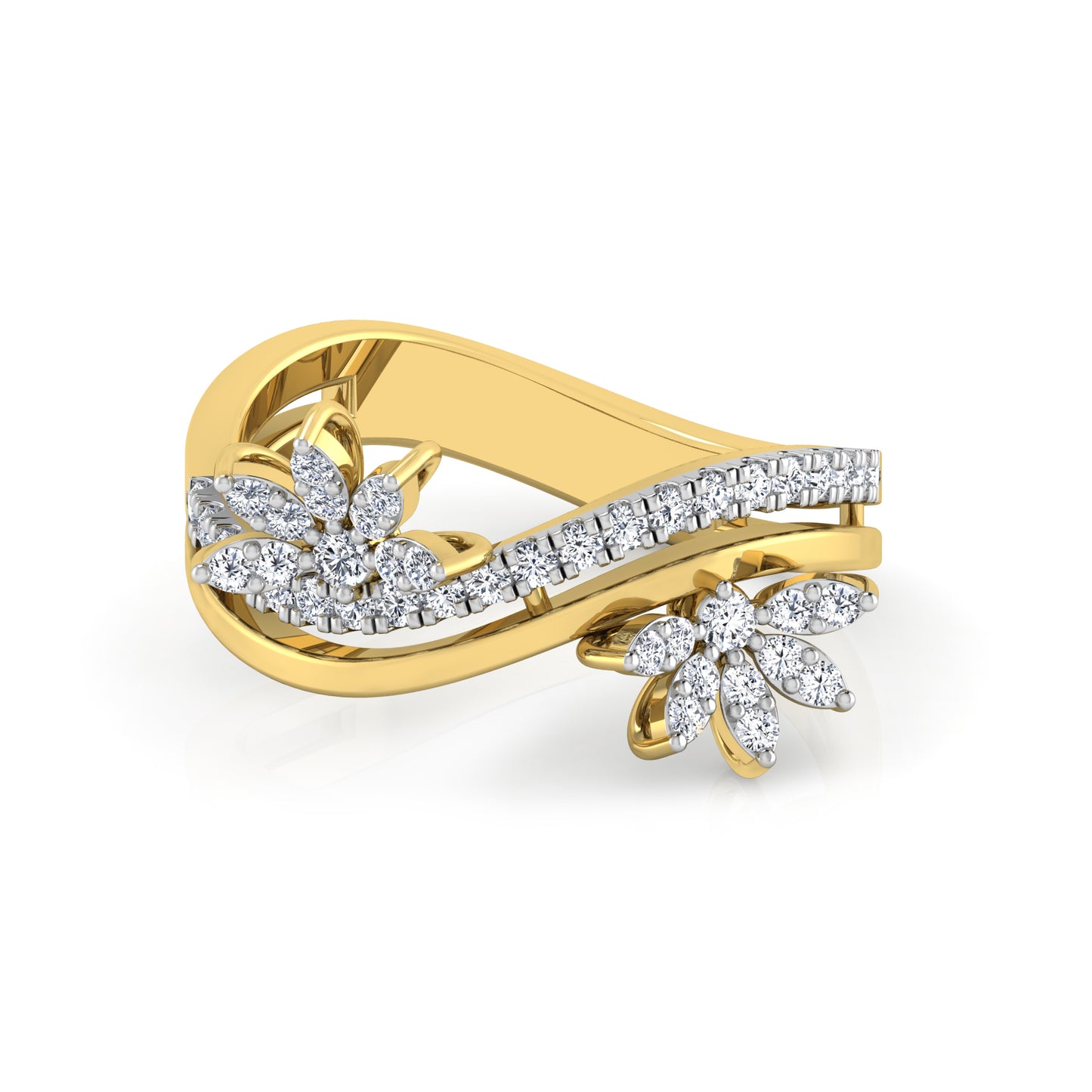 Celestial Crystal Celeste 18Kt Diamond Ring