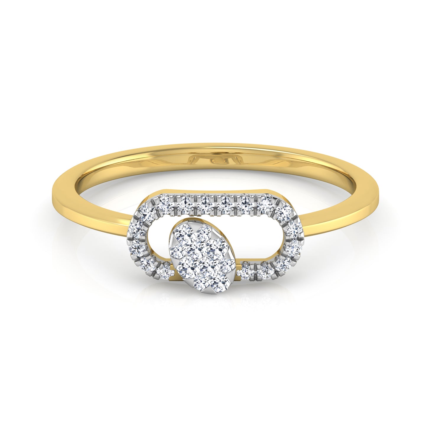 Twilight Tapestry 18Kt Diamond Ring