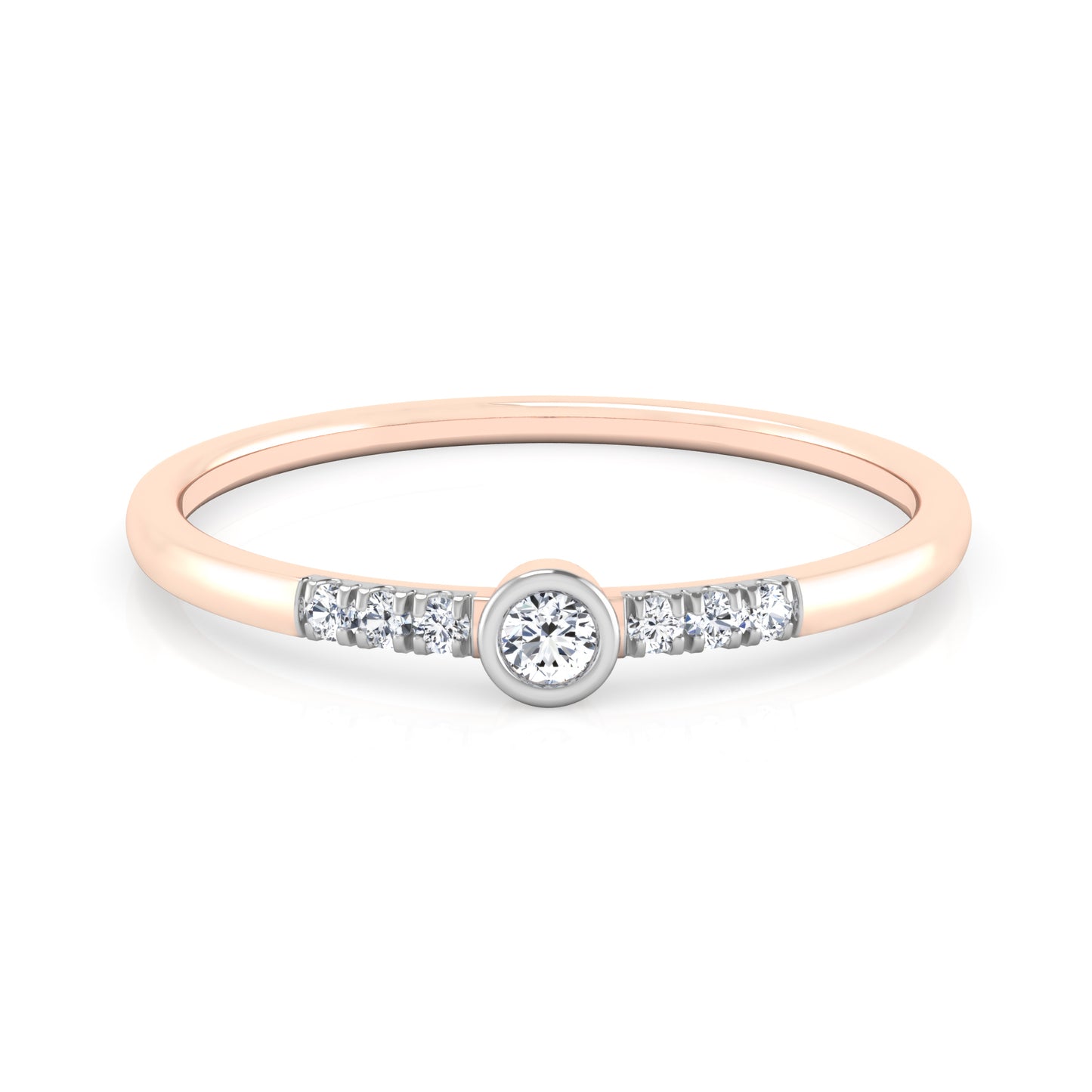Oceanic 14Kt Diamond Ring