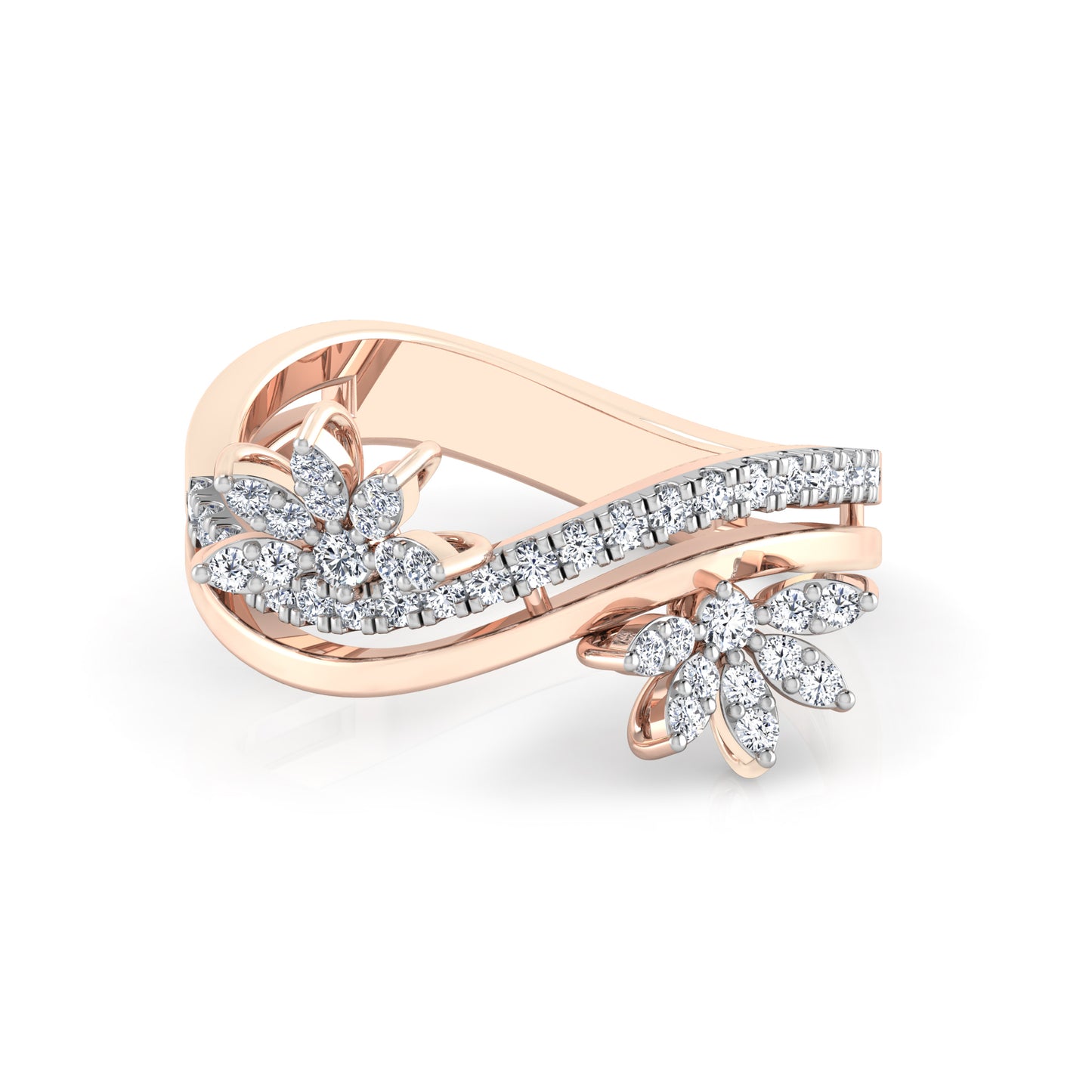 Celestial Crystal Celeste 18Kt Diamond Ring