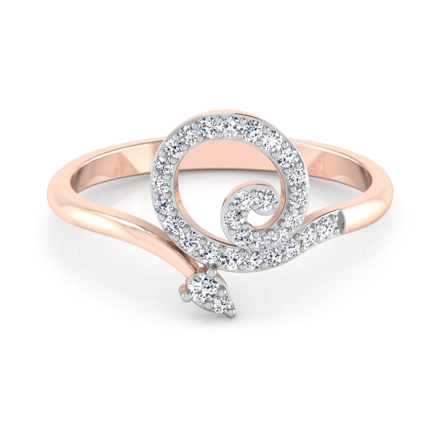 Moonlit Majesty Mosaic 18Kt Diamond Ring