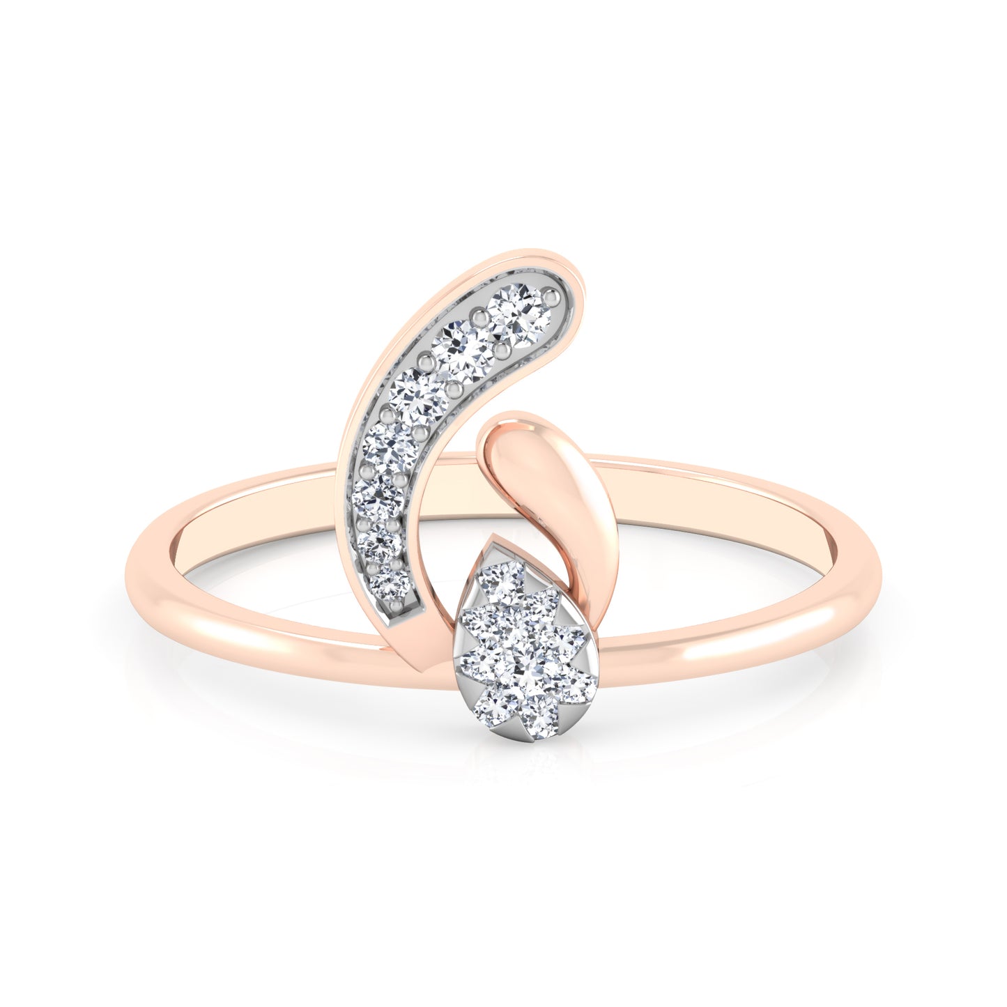 Ember Embrace Everlasting 14Kt Diamond Ring