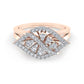 Regal Ruby Radiance 18Kt Diamond Ring