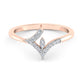 Ethereal Echo Elegance 18Kt Diamond Ring