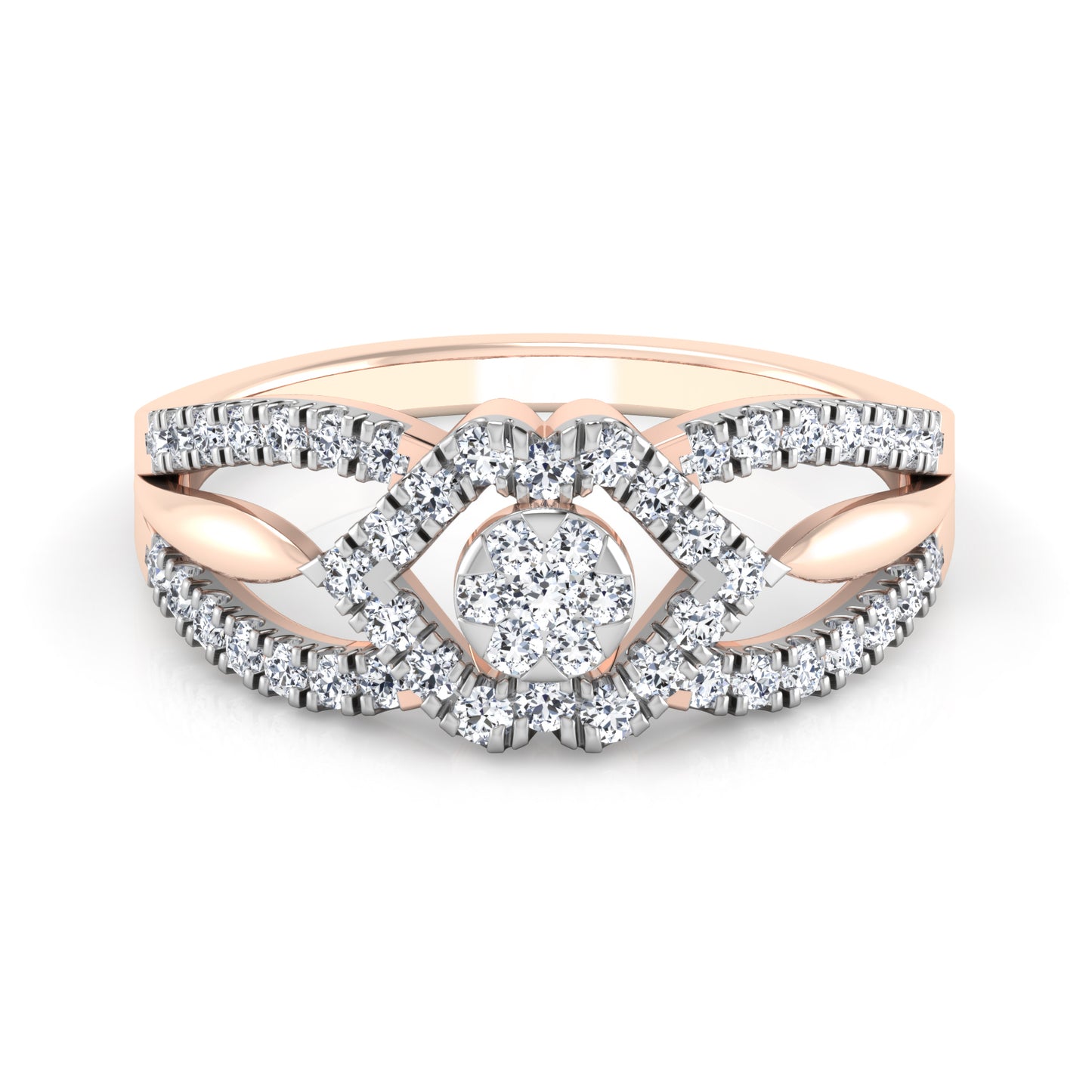 Velvet Vortex Vivacity 18Kt Diamond Ring
