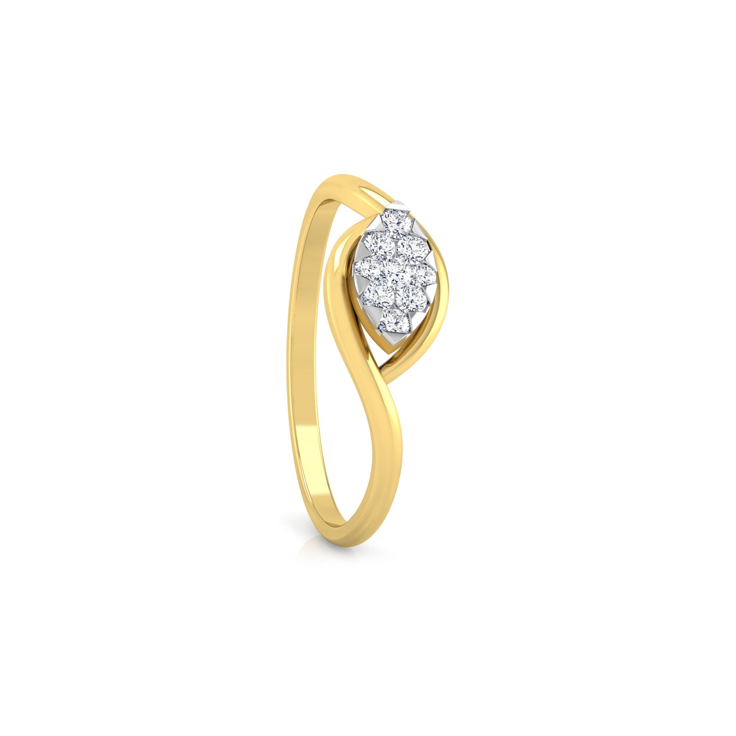 Celestial Serenity Splendor 14Kt Diamond Ring