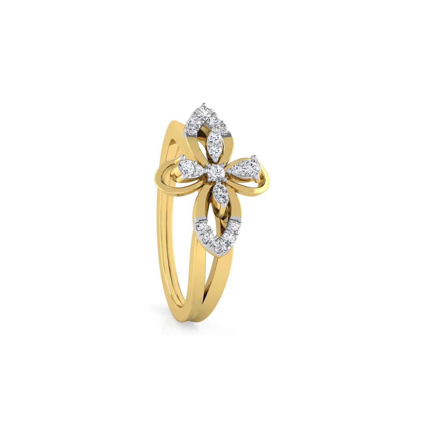 Enchanted Enigma Elegance 14Kt Diamond Ring