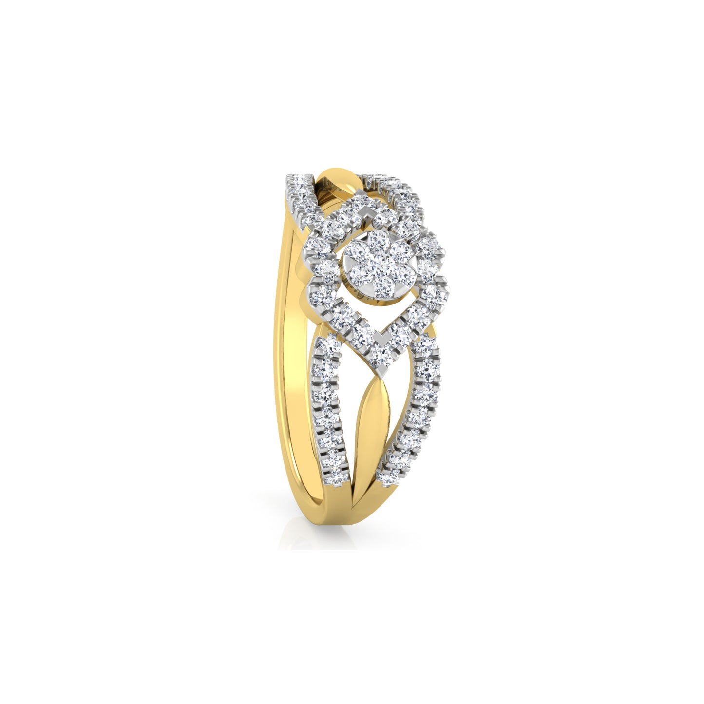 Velvet Vortex Vivacity 18Kt Diamond Ring