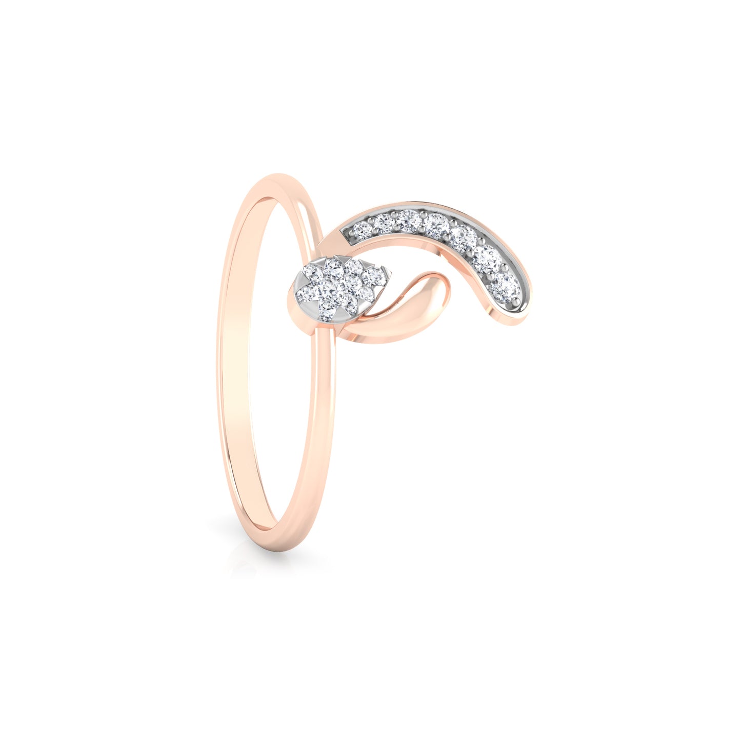 Ember Embrace Everlasting 14Kt Diamond Ring