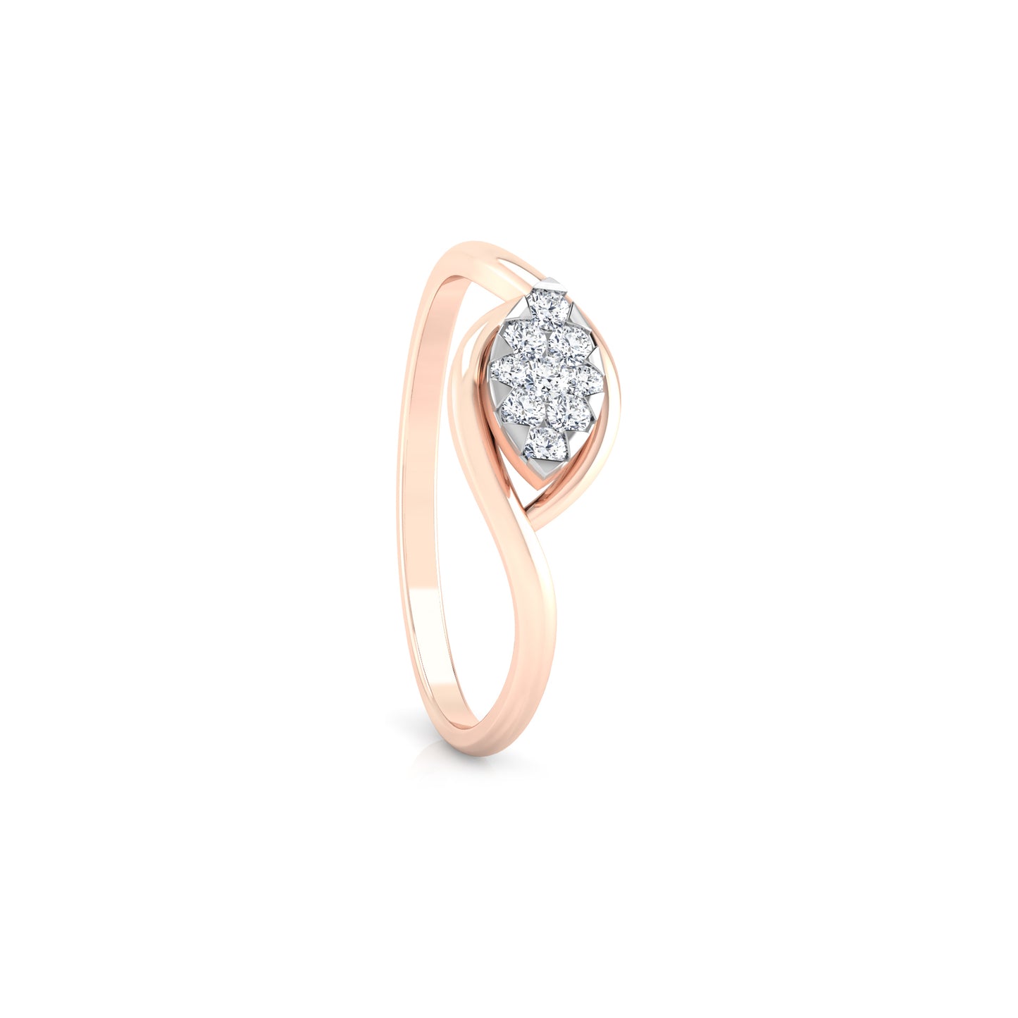 Celestial Serenity Splendor 14Kt Diamond Ring