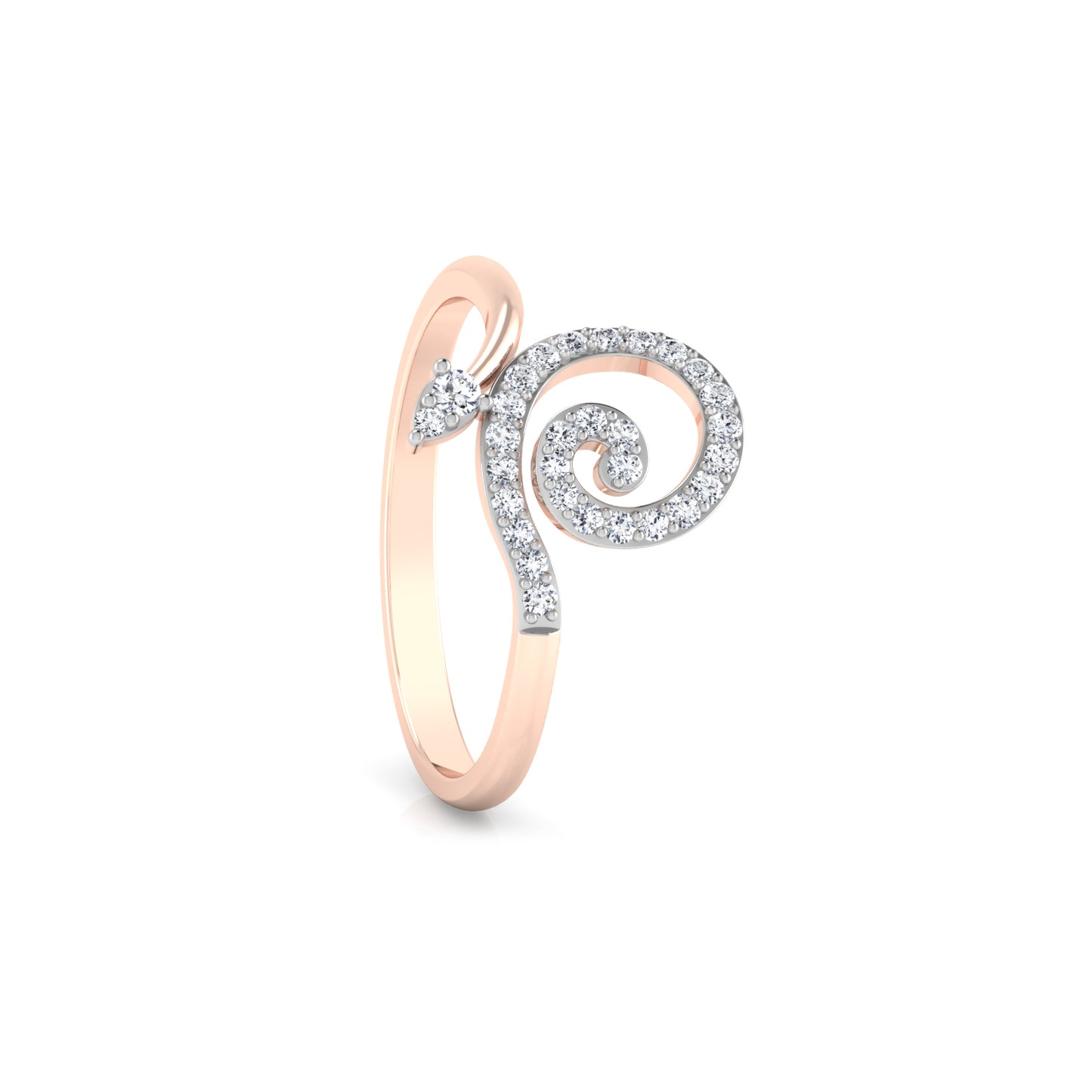 Moonlit Majesty Mosaic 18Kt Diamond Ring