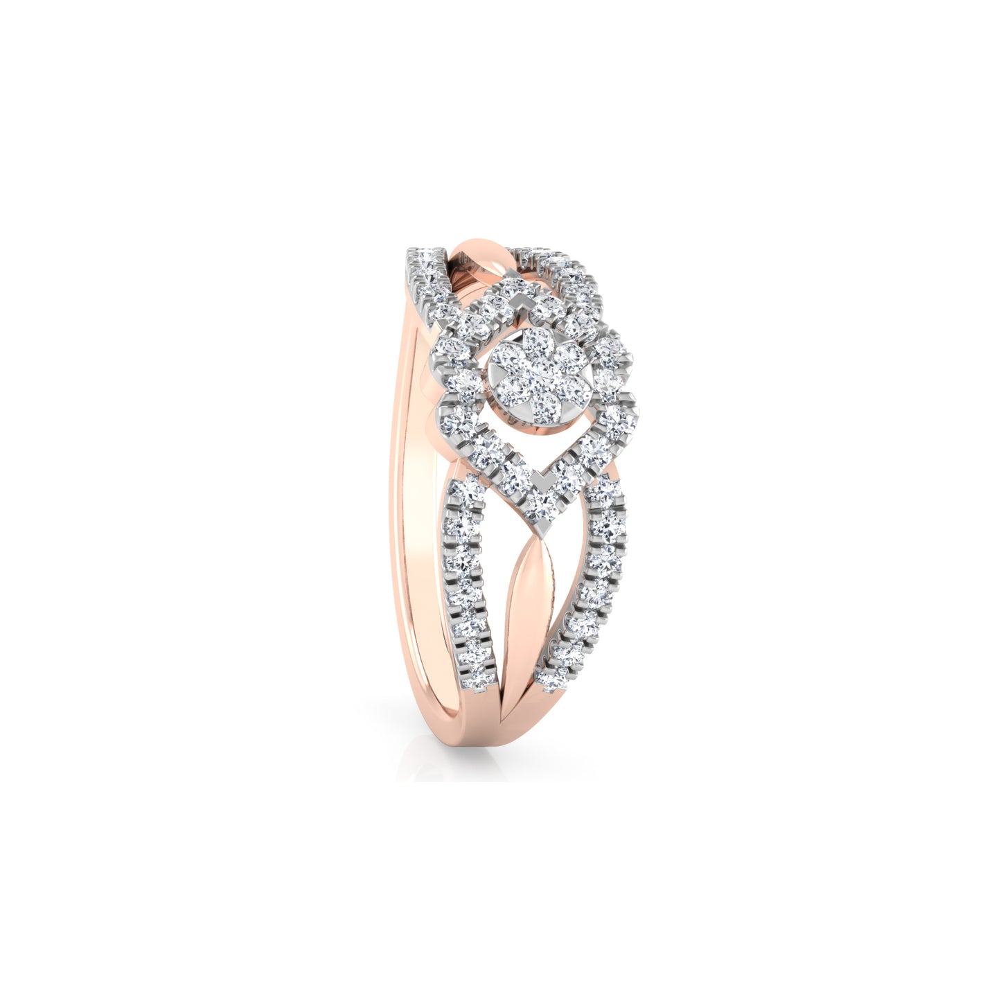 Velvet Vortex Vivacity 18Kt Diamond Ring