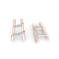 Regal Rosewood Radiance Earrings 18K