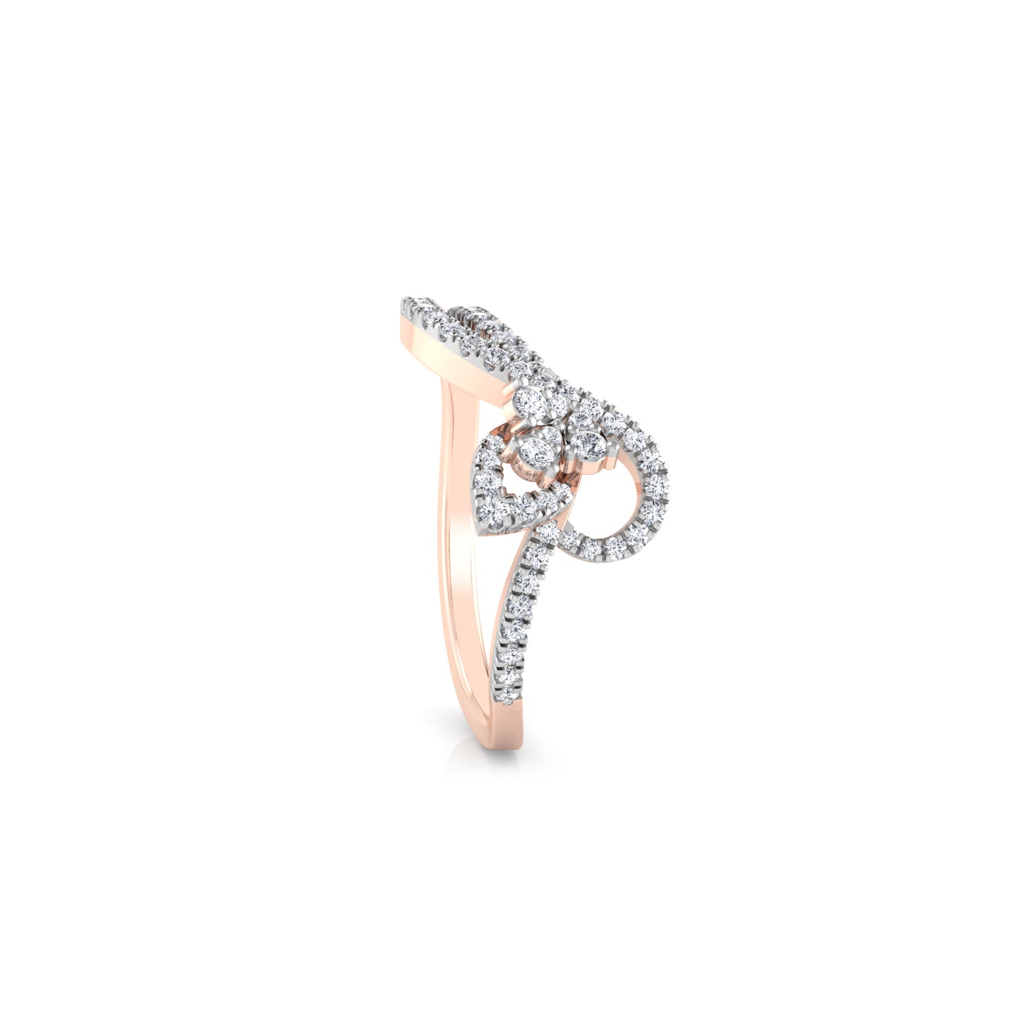 Celestial Chant Serenade 14Kt Diamond Ring