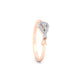 Blushing Blush Bouquet 18Kt Diamond Ring