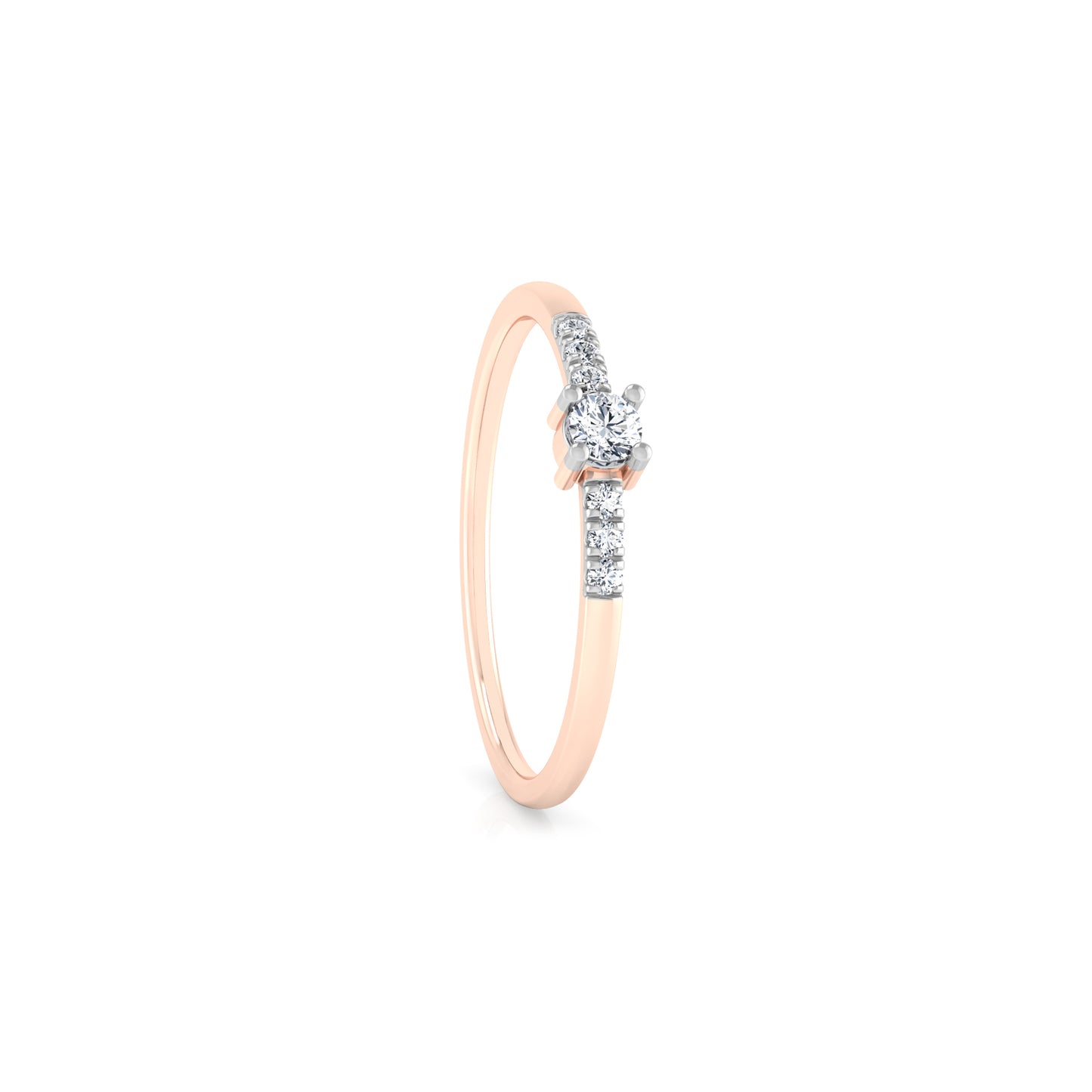 Harmonic 14Kt Diamond Ring
