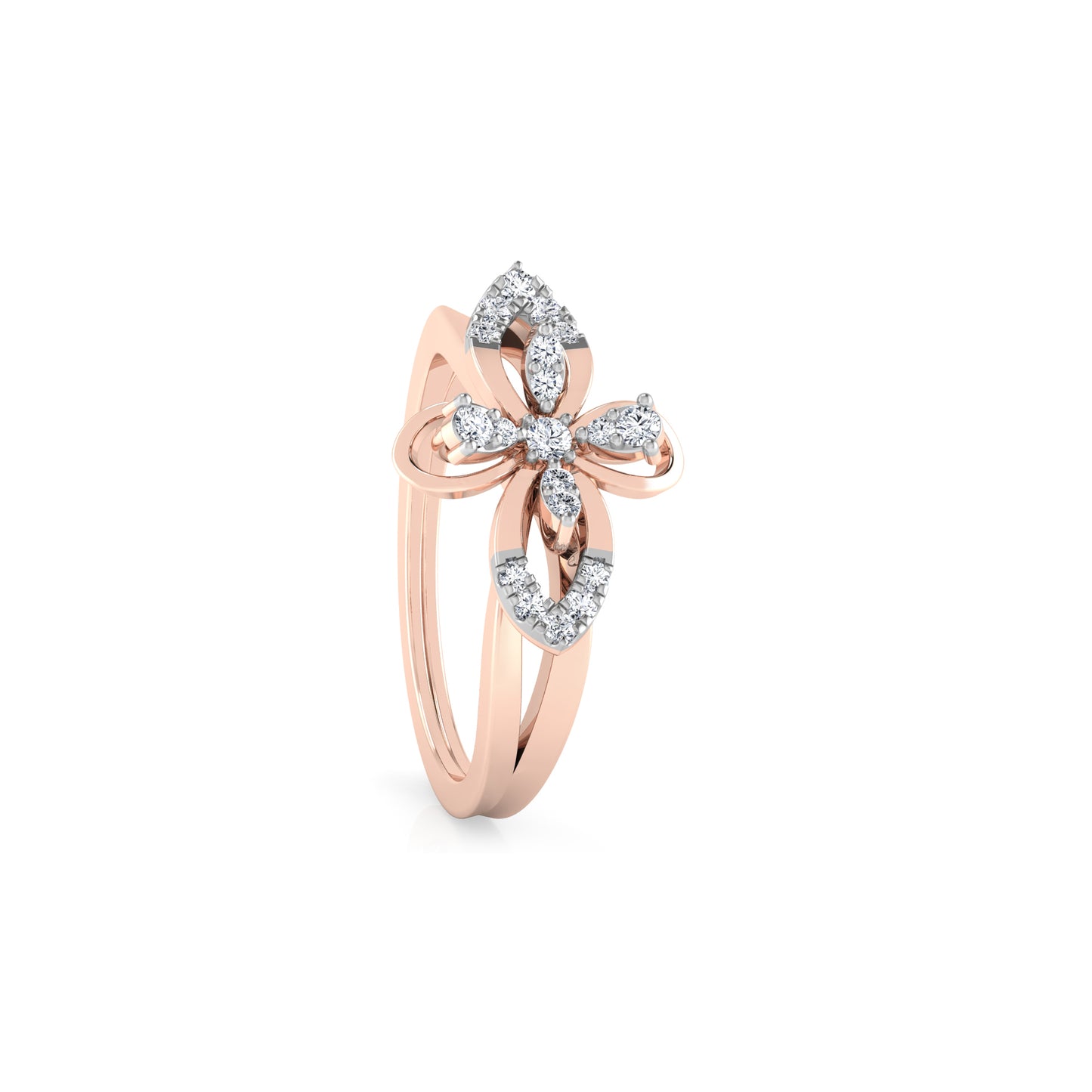 Enchanted Enigma Elegance 14Kt Diamond Ring