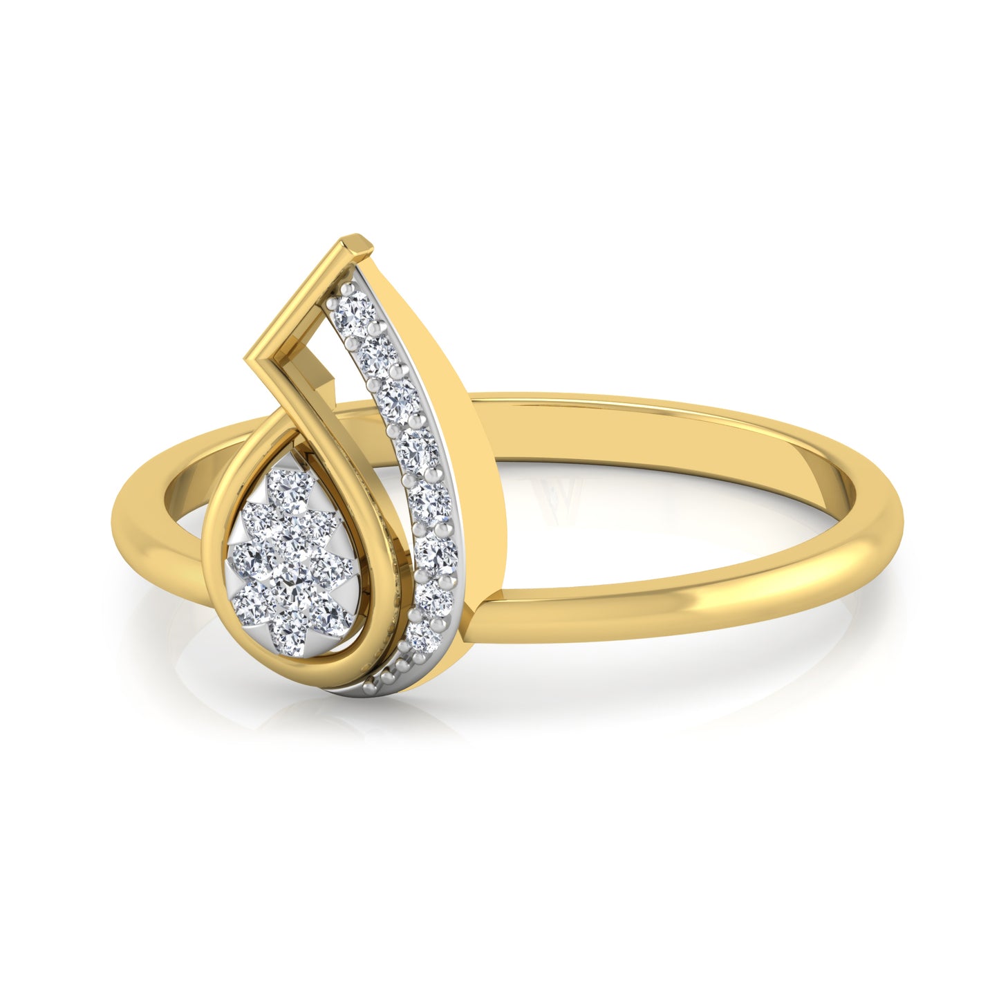 Aurora Azura Attraction 18Kt Diamond Ring