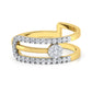 Rosewood Radiance 14Kt Diamond Ring