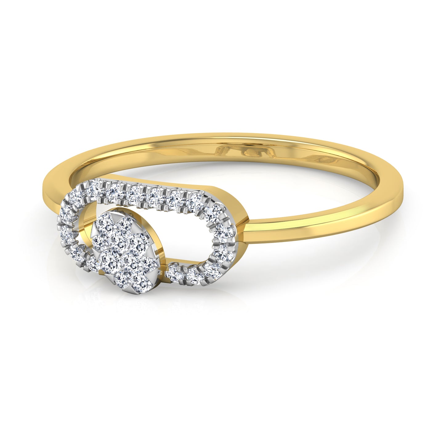 Twilight Tapestry 18Kt Diamond Ring