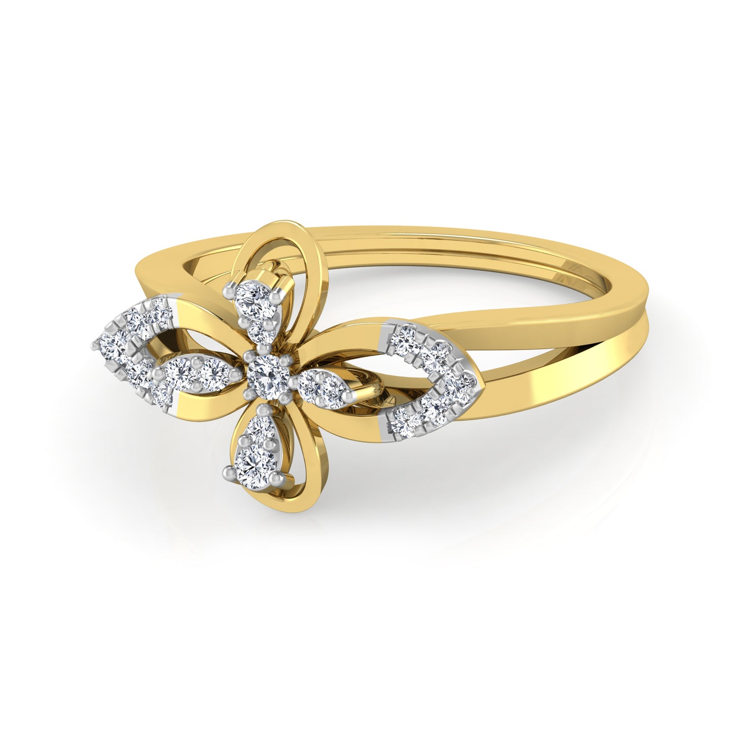 Enchanted Enigma Elegance 14Kt Diamond Ring
