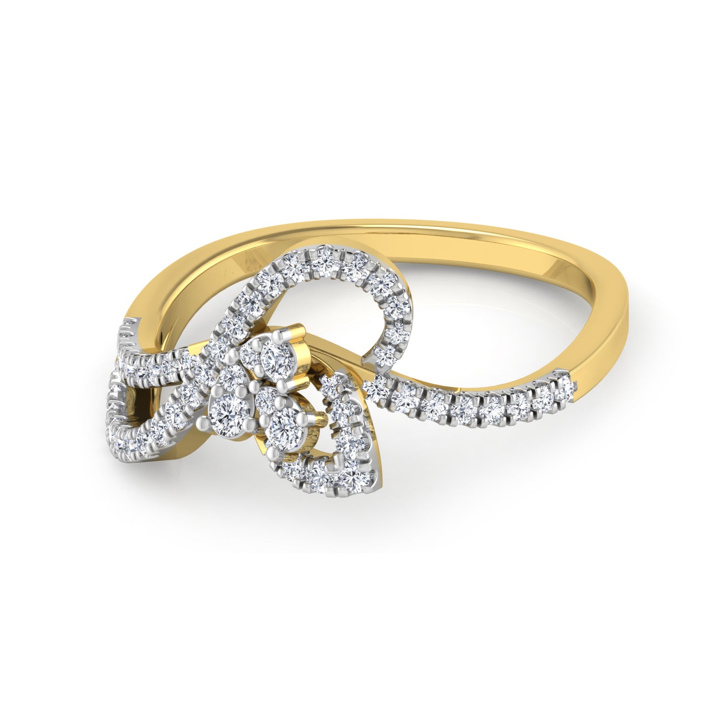 Celestial Chant Serenade 14Kt Diamond Ring