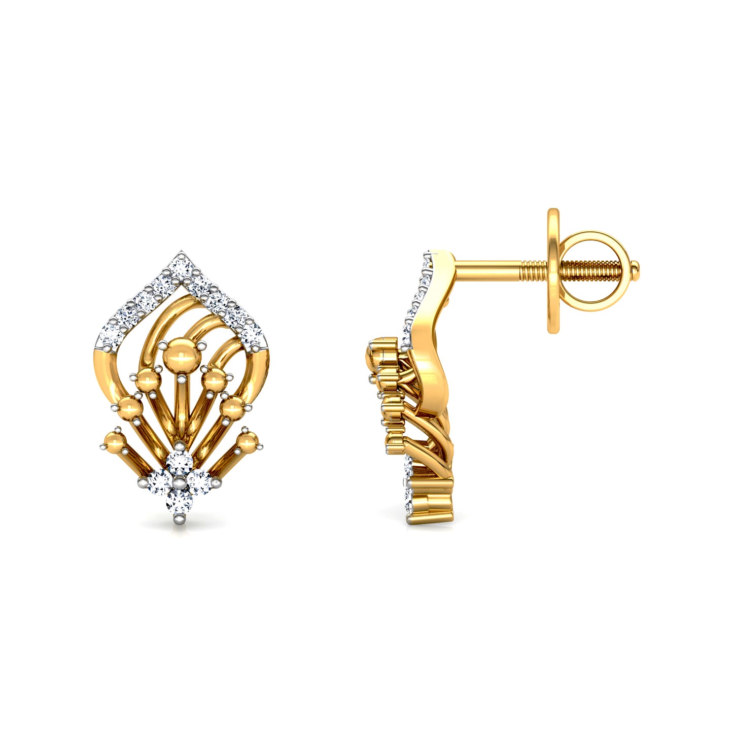Mystic Moonlight Earrings 18K