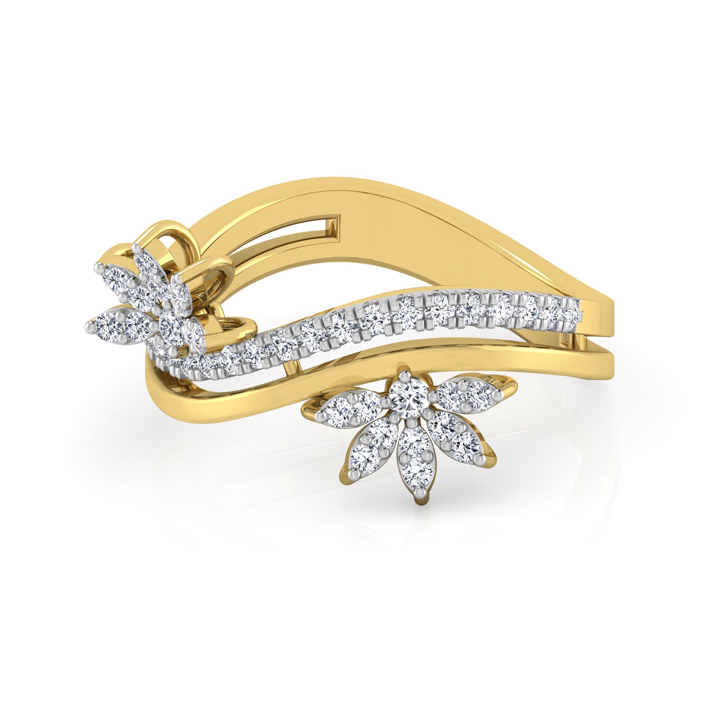 Celestial Crystal Celeste 18Kt Diamond Ring