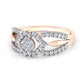 Velvet Vortex Vivacity 18Kt Diamond Ring