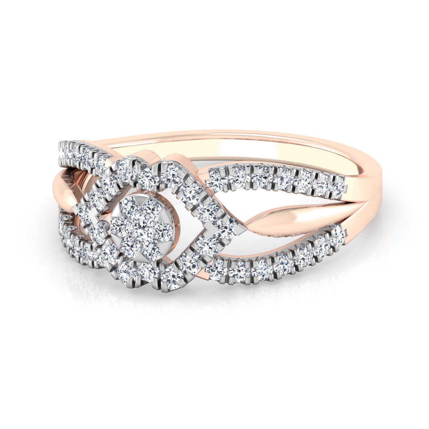 Velvet Vortex Vivacity 18Kt Diamond Ring
