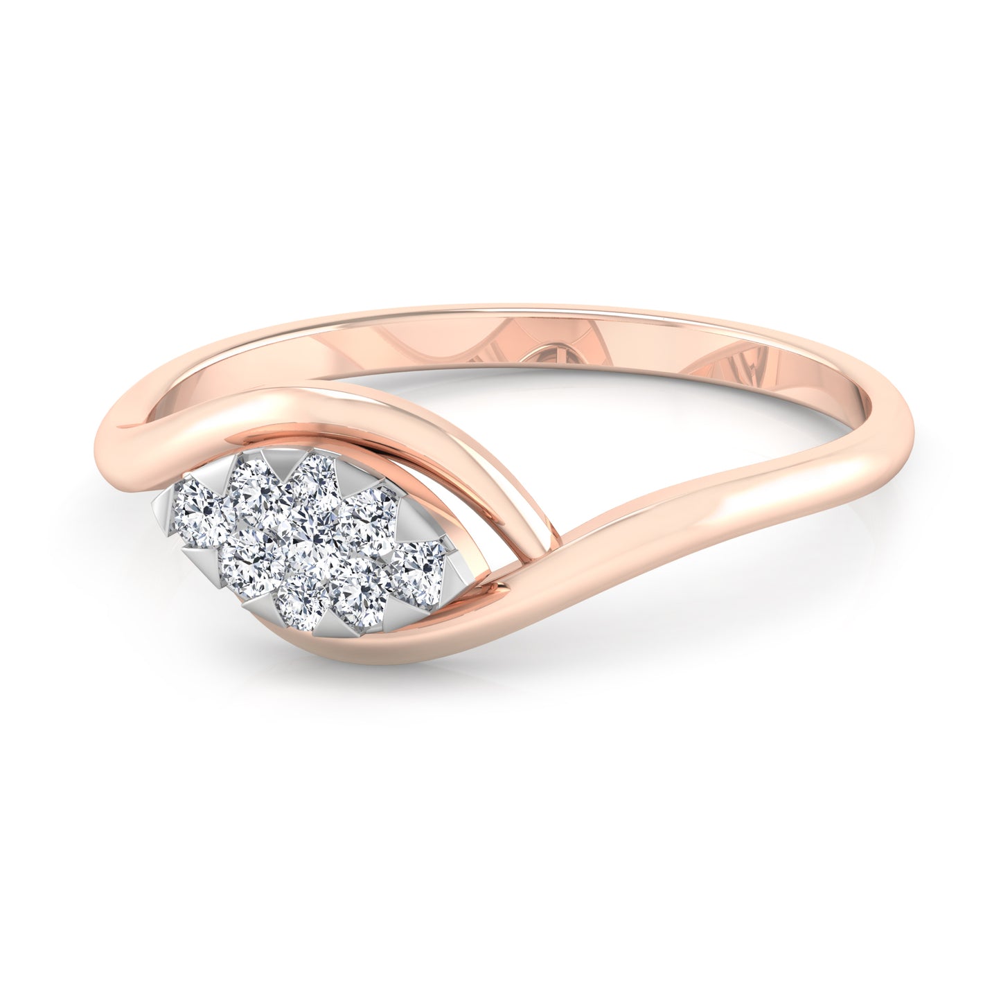 Celestial Serenity Splendor 14Kt Diamond Ring