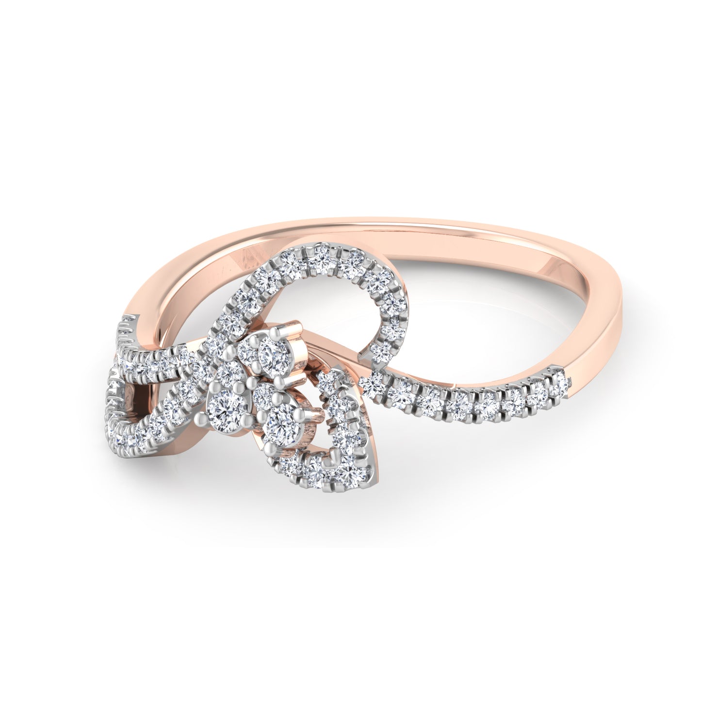 Celestial Chant Serenade 14Kt Diamond Ring