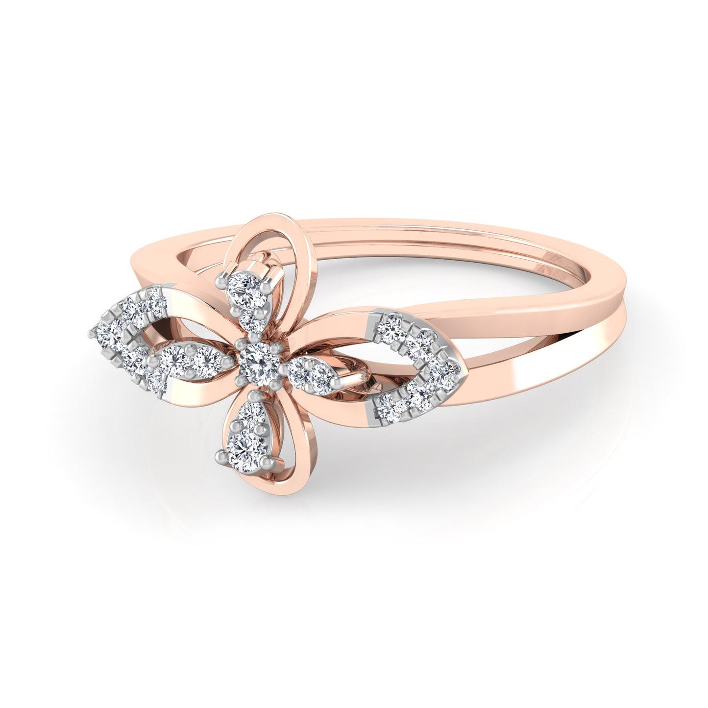 Enchanted Enigma Elegance 14Kt Diamond Ring